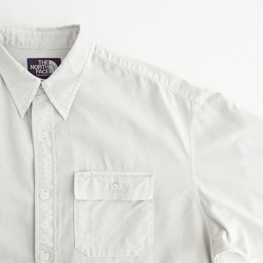 Garment Dyed Field Twill Shirt #Stone [N26SG034]