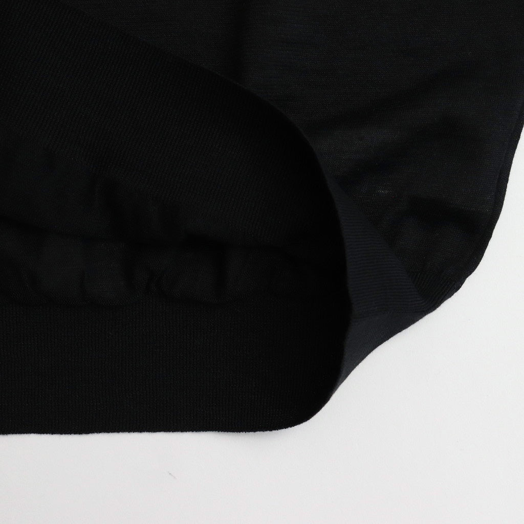 CHOMA CREW NECK #BLACK [BN-25SM-058]