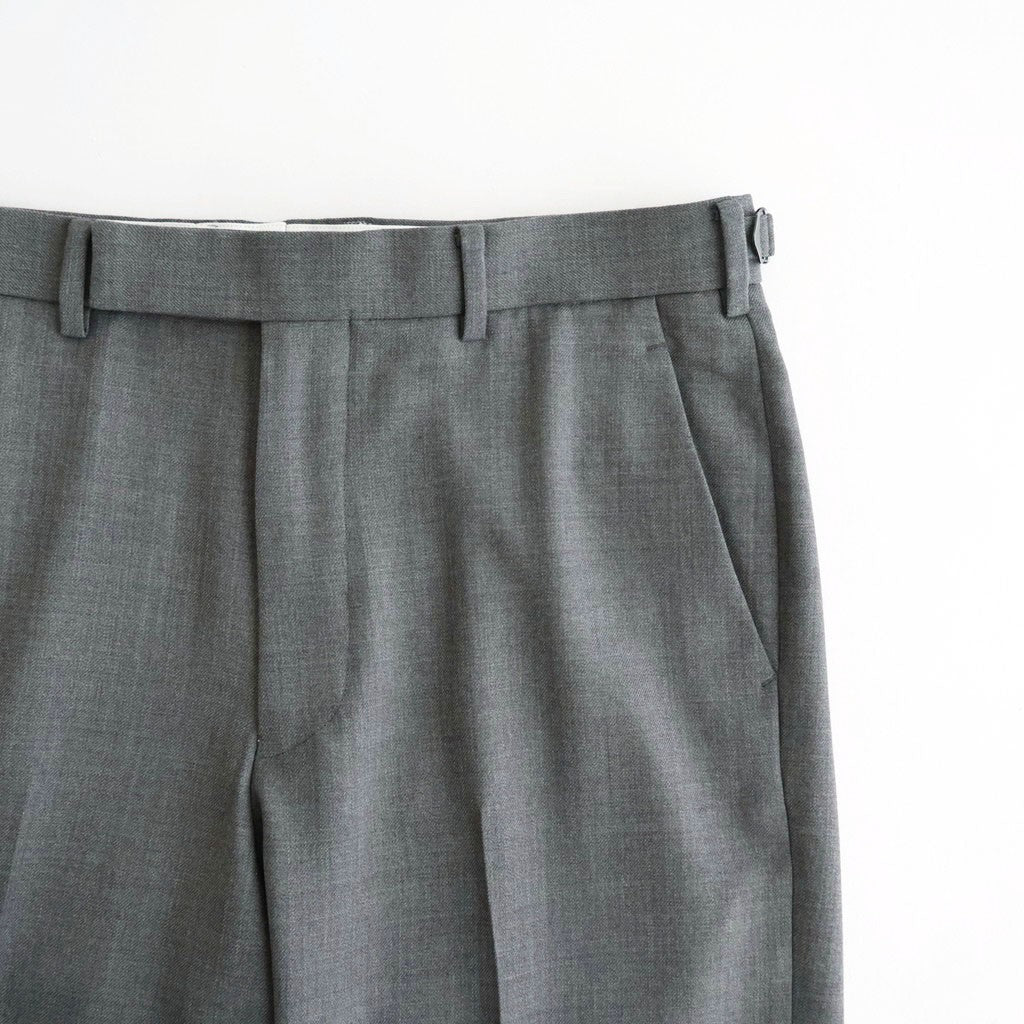 REGULAR FIT STRAIGHT TROUSERS #GRAY [M26C06PT02C]