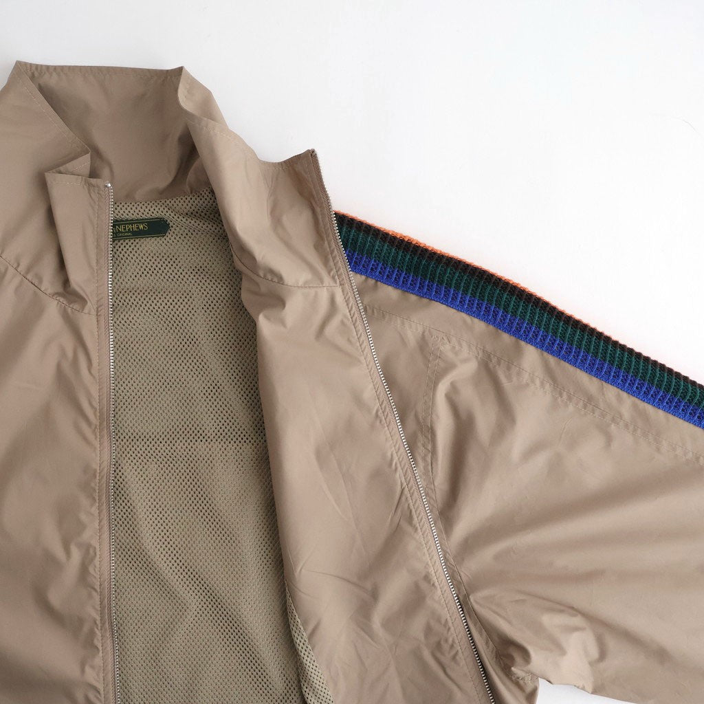 TRACK JACKET NYLON #BEIGE [DNSPC002]