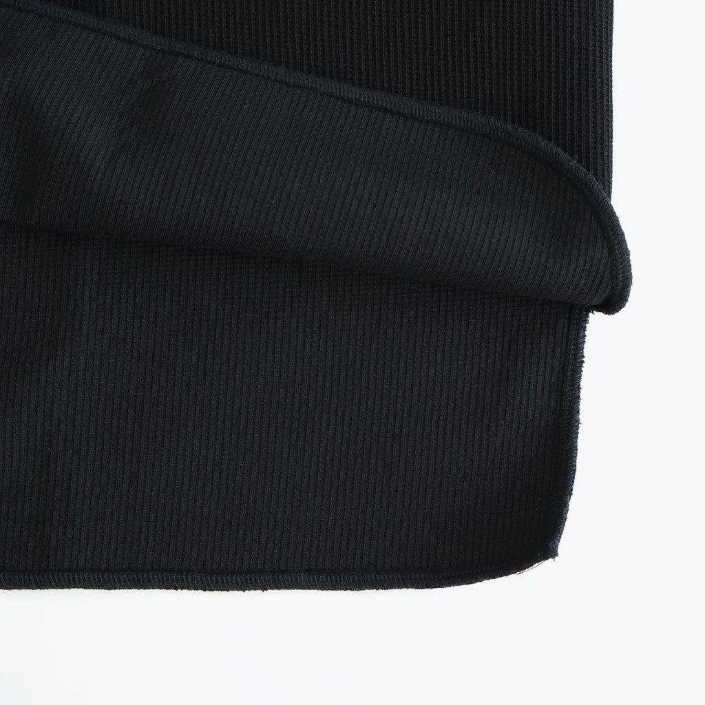 Rough&Smooth Thermal Over-neck L/S #Black [bROOTS24F30F26]