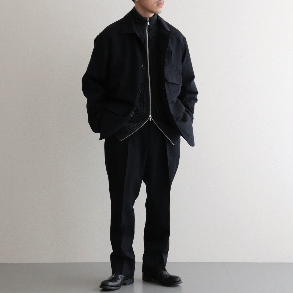 W/CA HUNTING JACKET #INK NAVY [PMAU-OT08]