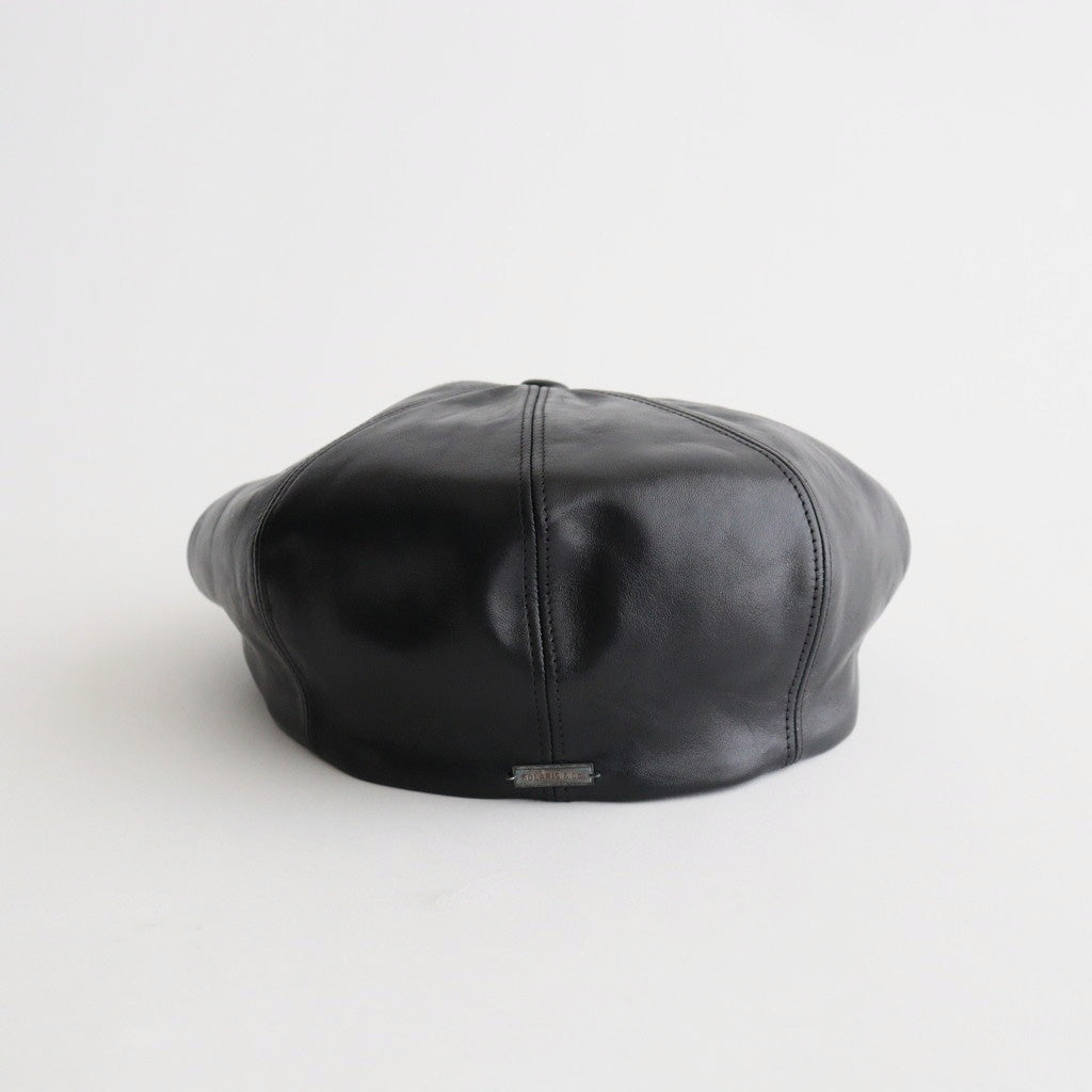 HORSEHIDE CASQUETTE - OLDBOY #BLACK [V01005]
