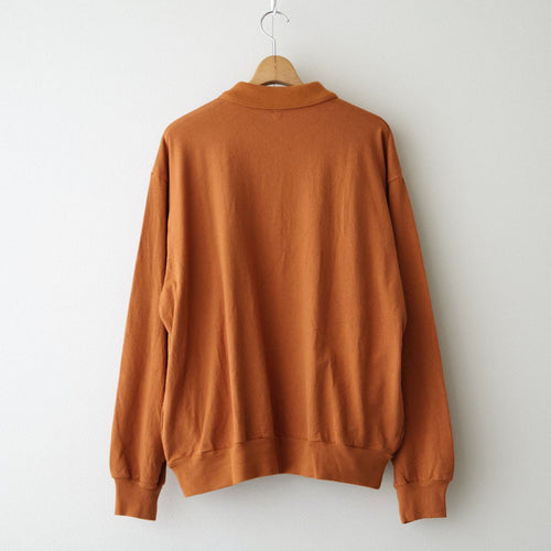 Co/Silk Nep Harf-zip P/O #DustyOrange [BHS25S037F26]