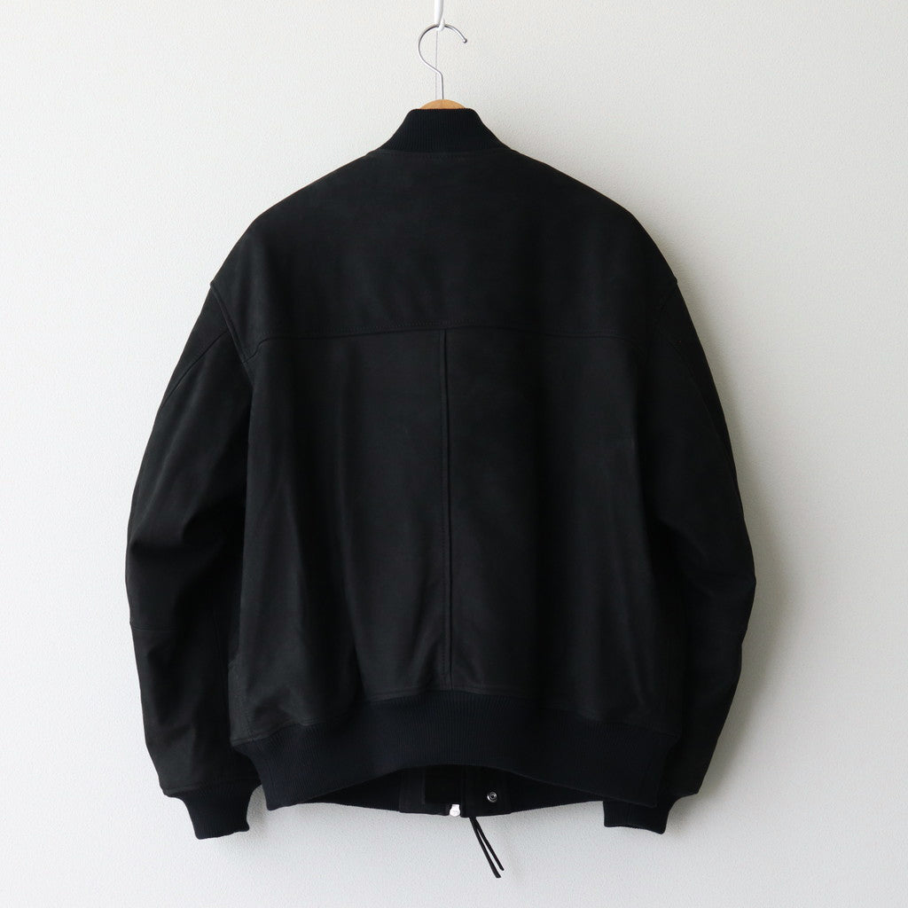 BOMBER JACKET #BLACK [SH-50-C-NUBUCK-2]