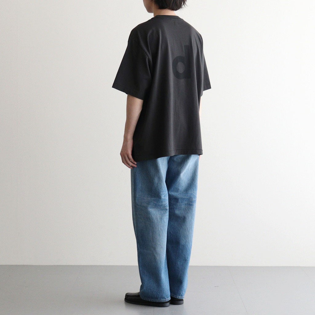bd Print Tee WIDE #InkBlack×Black-PT [bROOTS25S34S26A]