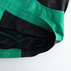 PANEL COLOR TRACK JACKET #BLACK/GRN [DNS26B02]