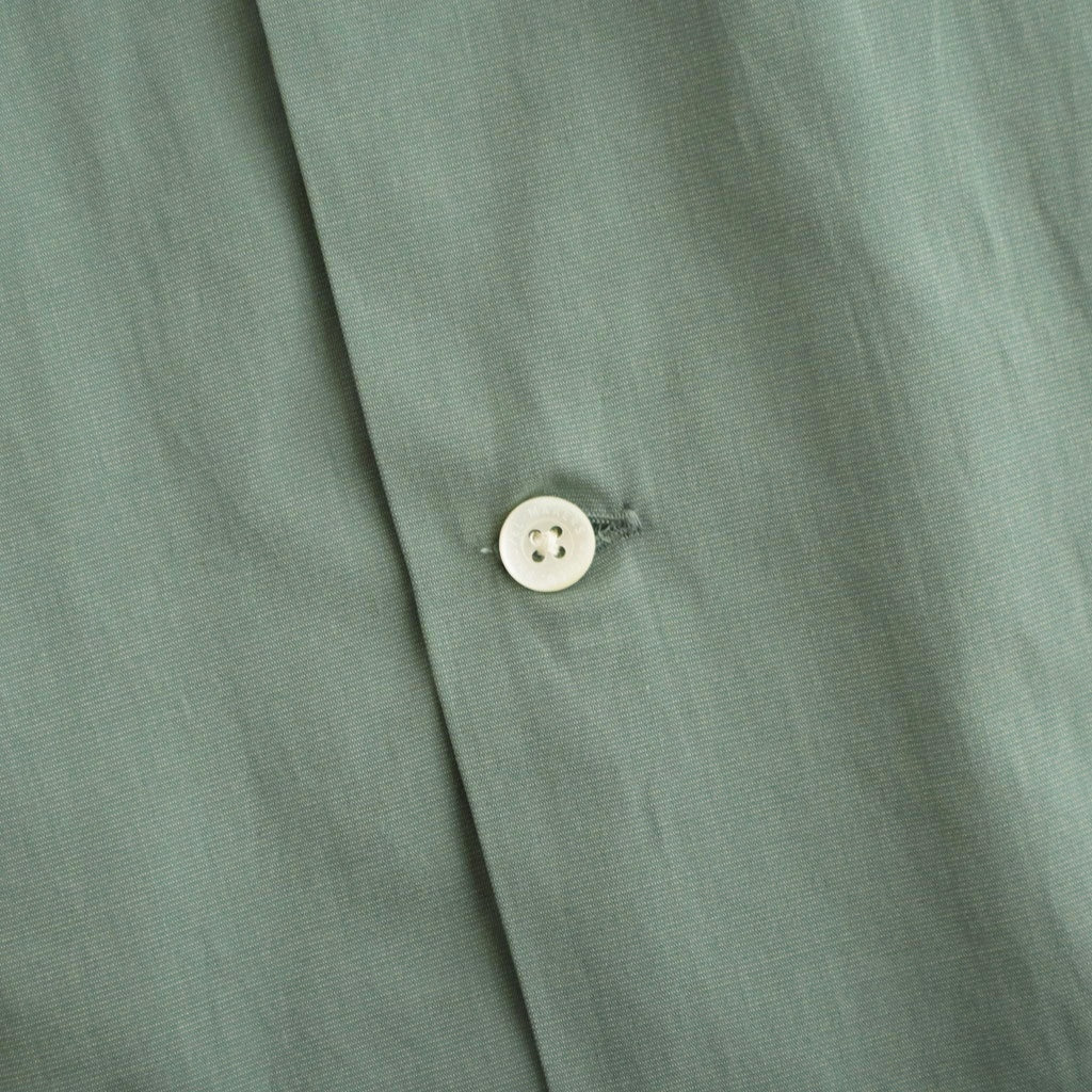 BACK GATHERING SS SHIRT #SAGE GREEN [PMAV-SS04]