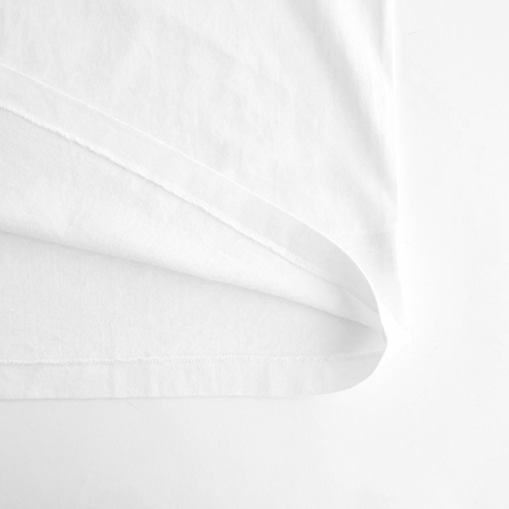 b Patch Tee WIDE #White×Red [bROOTS25S34S26C]
