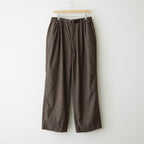 Wool Nylon Melton Pants #Brown [S26FC053]