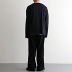 NORMANDY LINEN BASQUE SHIRT #NAVY [BN-26SM-072]