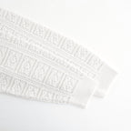 GRASSY LACE CREW NECK CARDIGAN #WHITE [BN-26SL-029]