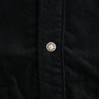 Corduroy Field Insulation Shirt Jacket #Black [N26FA051]