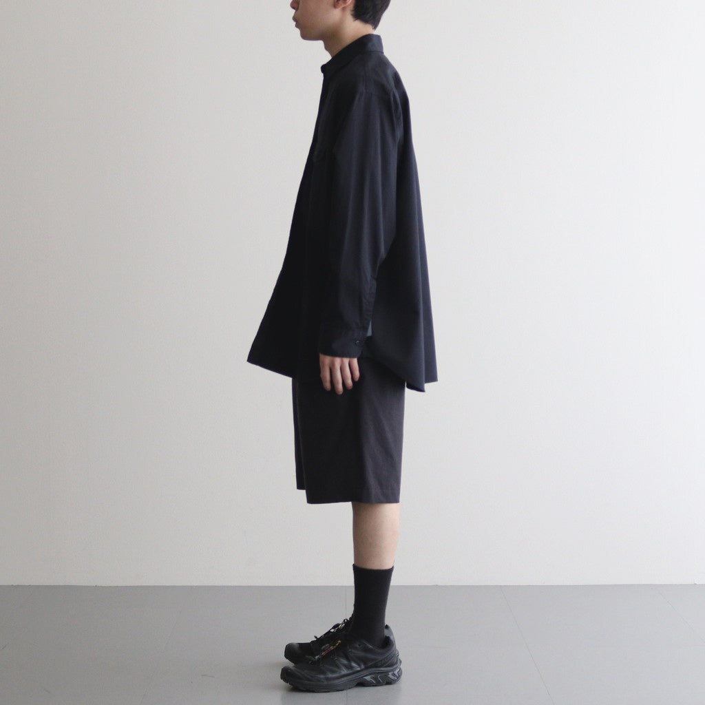 ORGANIC COTTON TENCEL CHINO SHORTS #NAVY [16551 40384]