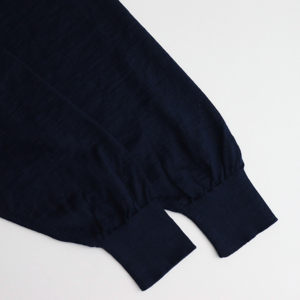 CHOMA CREW NECK #DARK BLUE [BN-25SM-058]