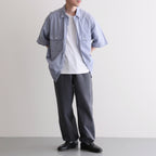 C/W/P STRING TROUSERS #PURPLE GRAY [PMAV-PT08]