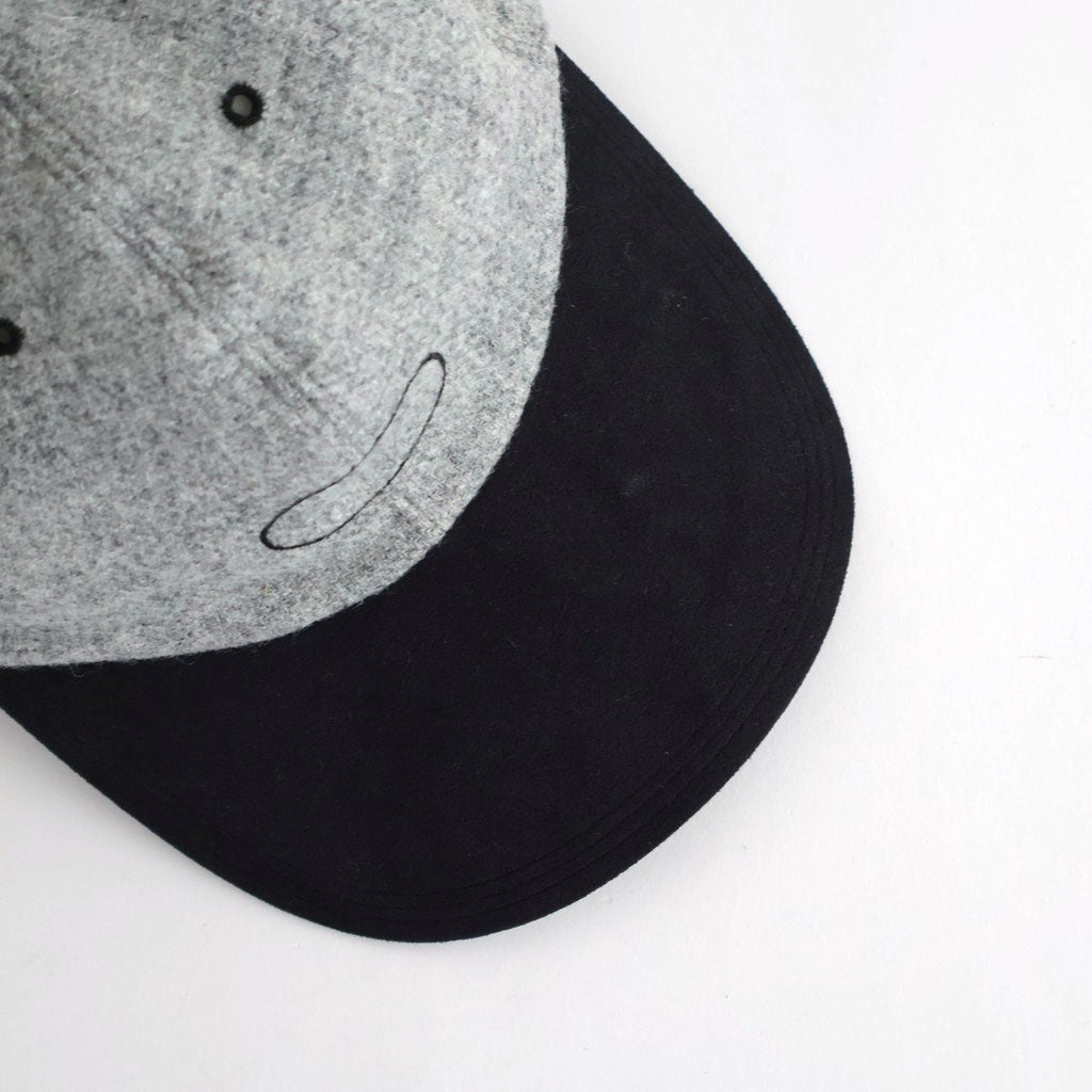 BRITISH TWEED WOOL CAP - FANBOY #LIGHT GRAY [Y01019]