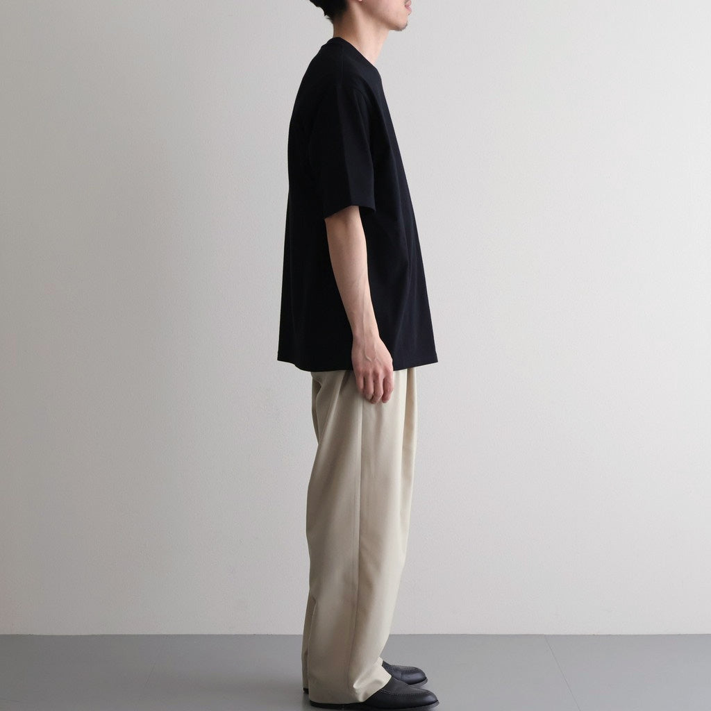 DOUBLE PLEATED EASY TROUSERS #BEIGE [A26A15PT02C]