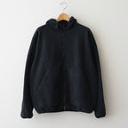 HOODED FLEECE JACKET #CHARCOAL [PMAU-CL03]