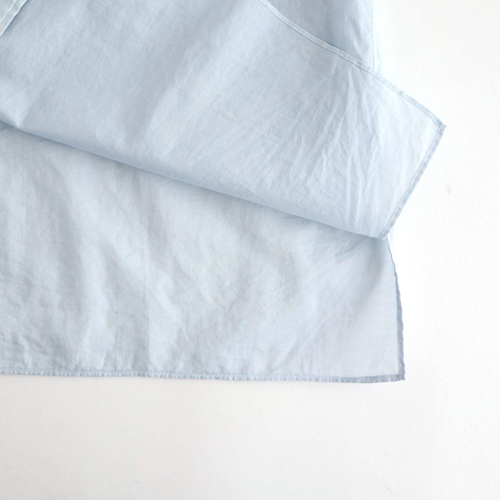 ITALIAN OPEN COLLAR SHIRT #ICE [A26A23SH03C]