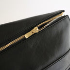 NEW NEWSPAPER BAG M #BLACK [BG-41-C-COW-5]