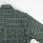 SQUARE SHIRT #GREEN CHECK [A26C11SH02C]