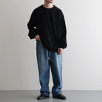 Co/Silk Nep Tee L/S #Black [BHS26S031]