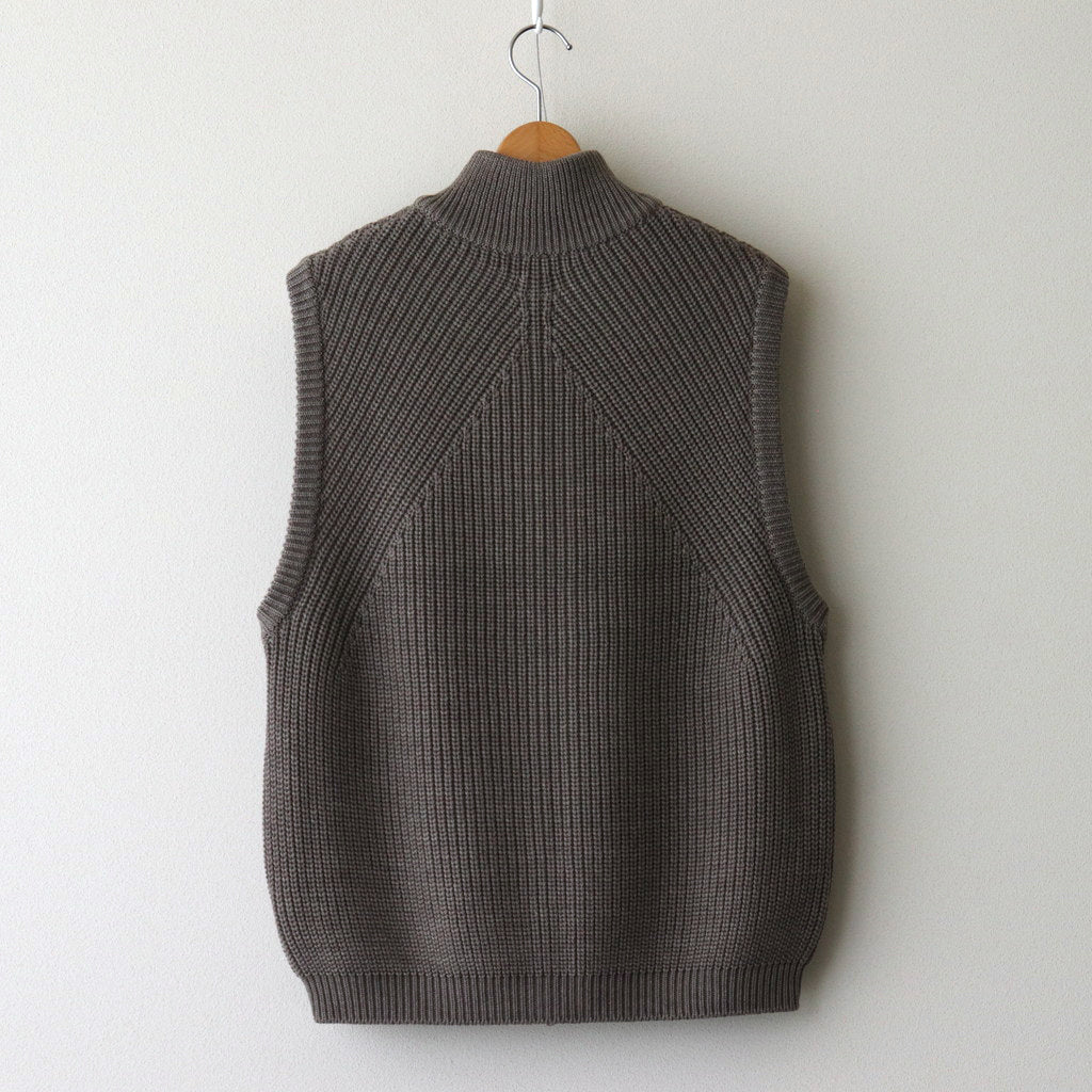 SIGNATURE DRIVERS VEST #GREIGE [BN-24FM-040]