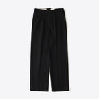 FRONT TUCK ARMY TROUSER #ONYX [261OJ-PT09]