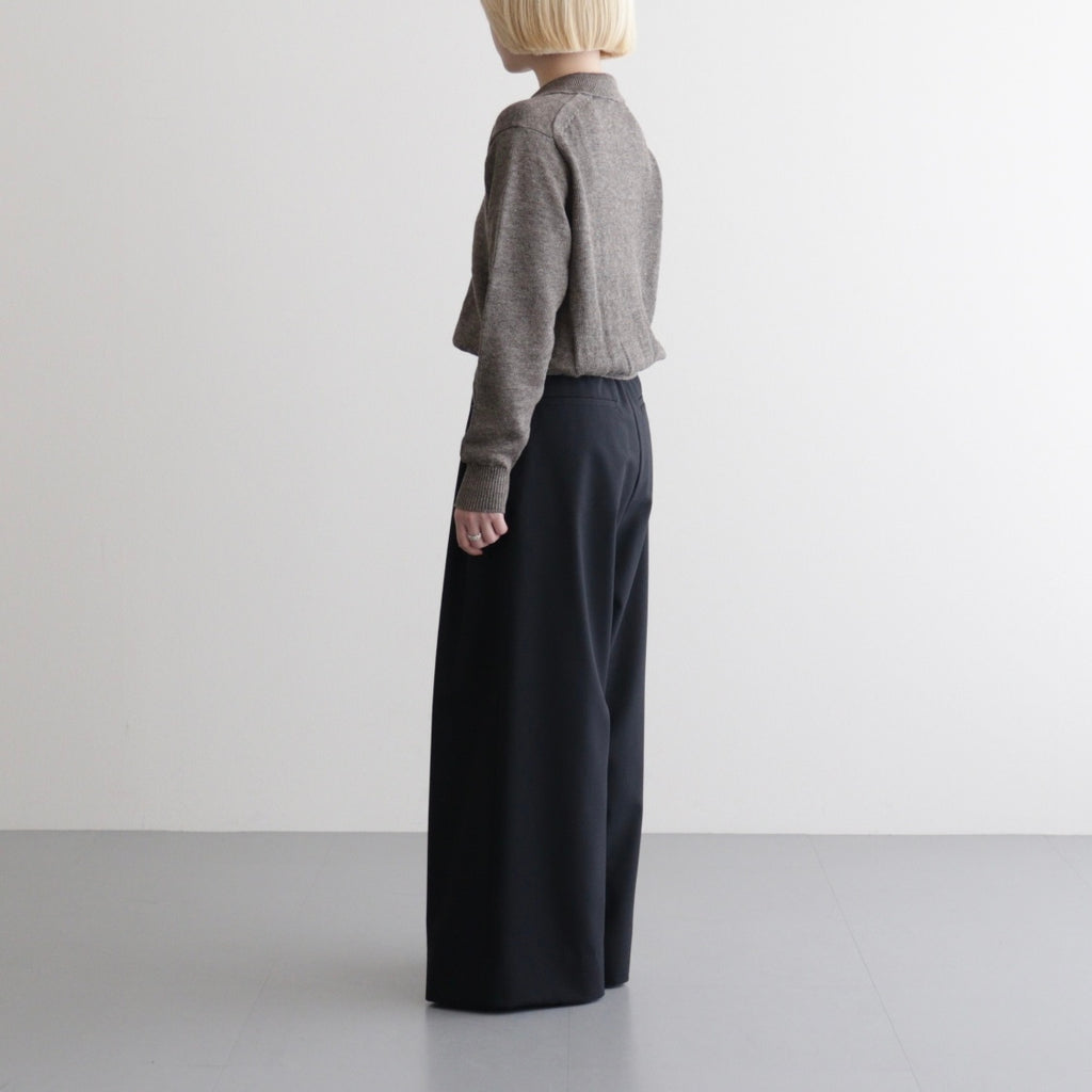 WASHED HIGH COUNT LINEN SKIPPER #BROWN [BN-26SL-015]