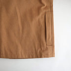 CHASSEUR JACKET #NATURAL BROWN [A26C08BL01C]