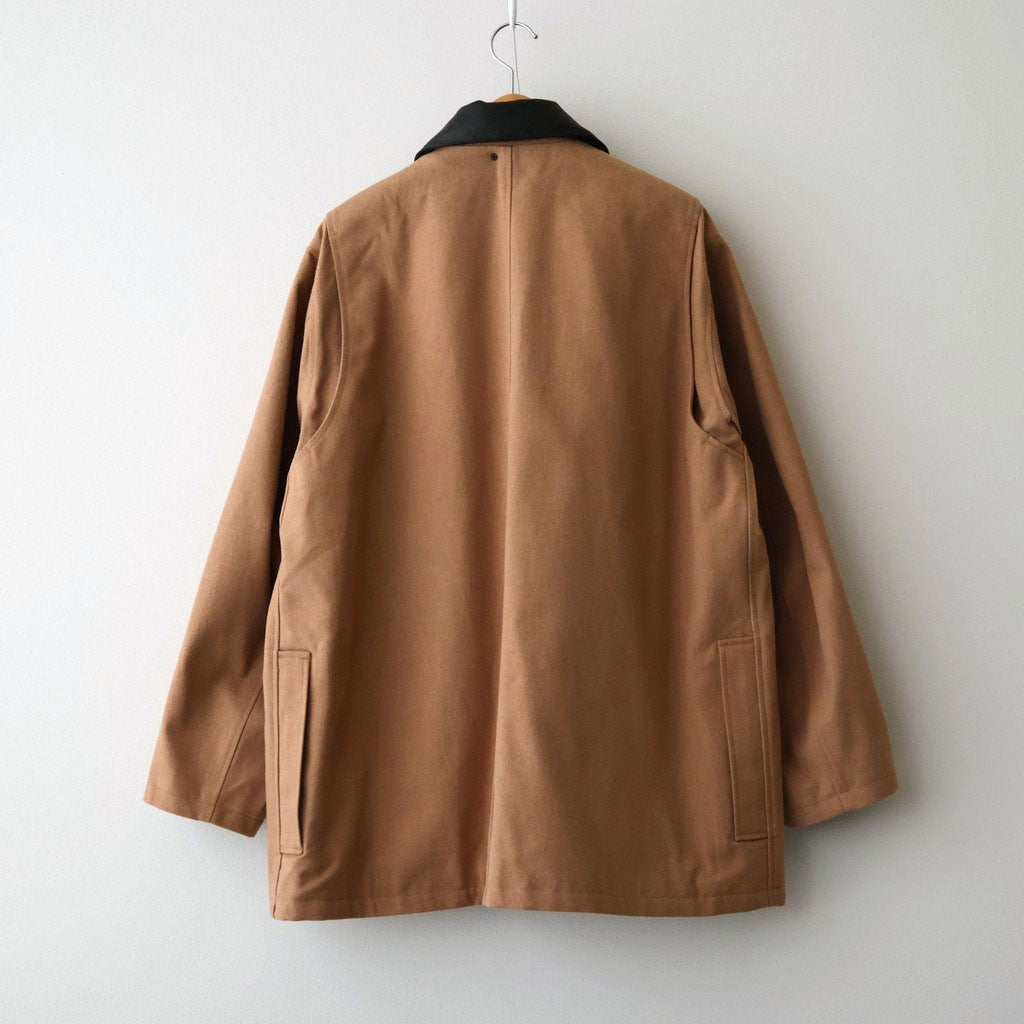 CHASSEUR JACKET #NATURAL BROWN [A26C08BL01C]