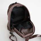 Synthetic Leather One Shoulder Bag #Mocha [N26FU014]
