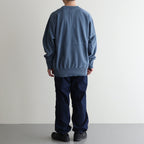 11oz Crewneck Sweatshirt #Sax [N25SH009]