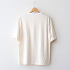 Slub Yarn Cotton２pack Tee #Natural×White / Blue×Navy [NEP-SS2611]