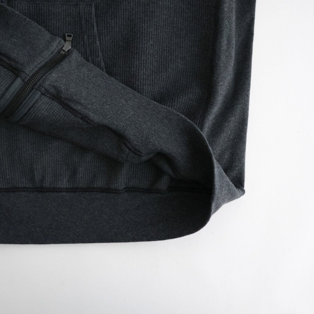 Rough&Smooth Thermal Blouson #HeatherCharcoal [bROOTS26F14]
