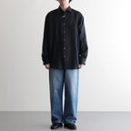 COMFORT FIT SHIRT #BLACK [A26A22SH01C]