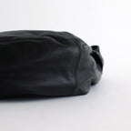 NEWSPAPER BAG L #BLACK [BG-17-C-COW-3]