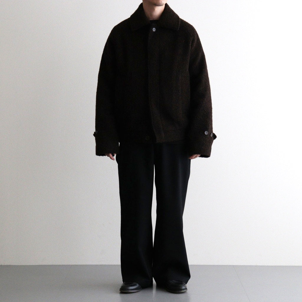 FLYING MAN JACKET #N.BLACK × N.BROWN [A25C19BL01C]