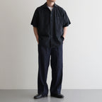 CAMP COLLAR MARINE SHIRTS #ONYX [251OJ-SH11]