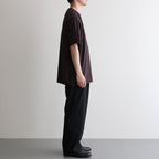 NORMANDY LINEN T-SHIRT #DARK BROWN [BN-25SM-066]