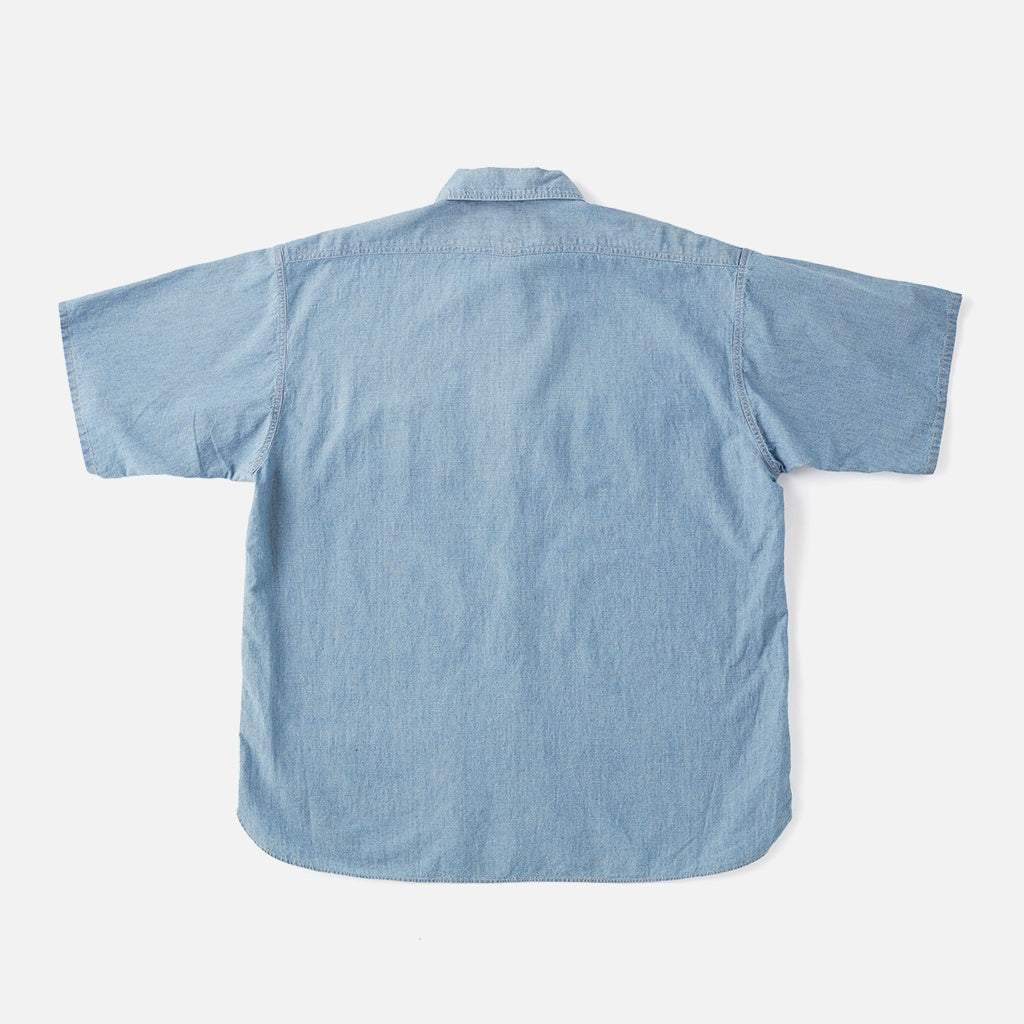 CAMP COLLAR MARINE SHIRTS #INDIGO [251OJ-SH11]