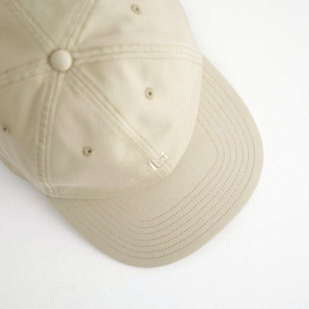 Washed Chino Cap #Khaki [S26FP067]