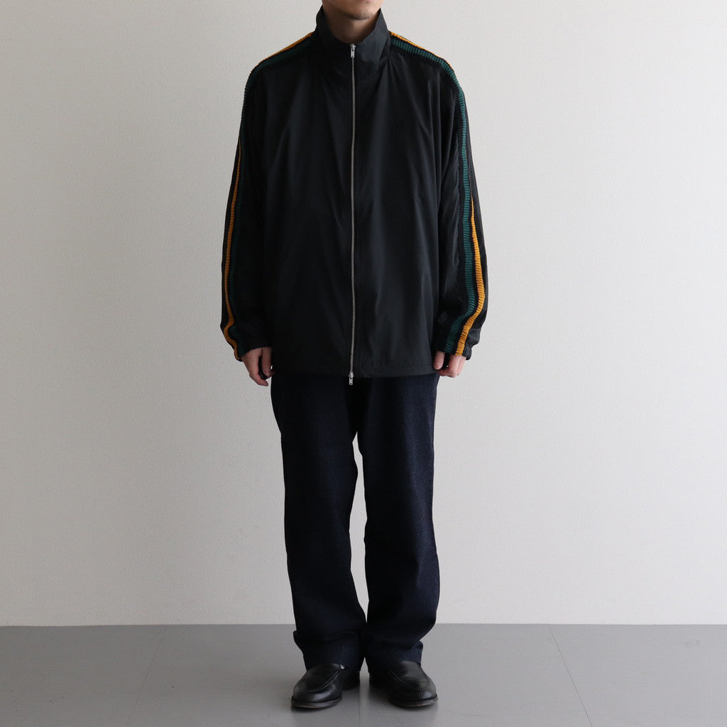 TRACK JACKET POLYESTER #BLACK [DNS25B03]