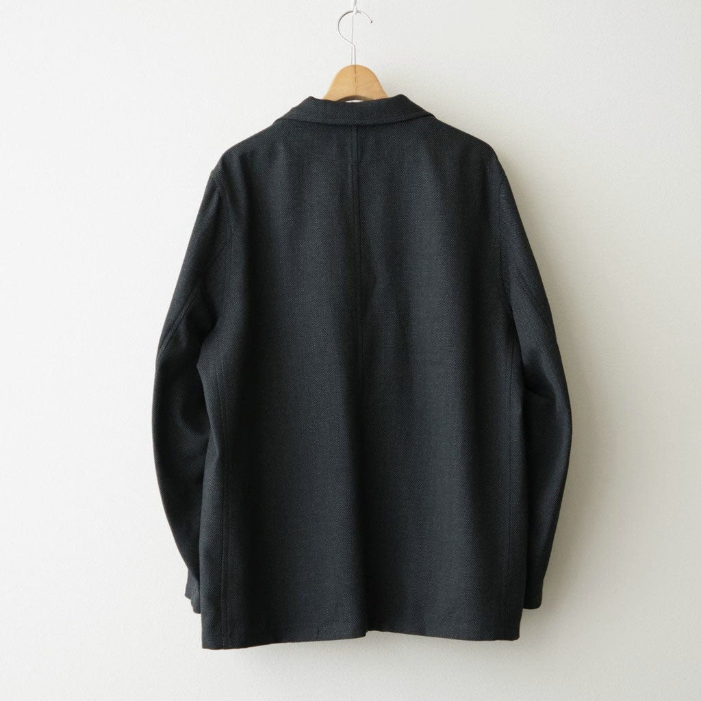 STROLL AROUND JACKET #GRAY BIRD’S-EYE [M26C10JK01C]
