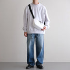 CORDURA ECOMADE CANVAS SHOULDER BAG S #WHITE [16552 71408]