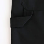 WIDE CARPENTER PANTS II #BLACK [A25C06PT03C]
