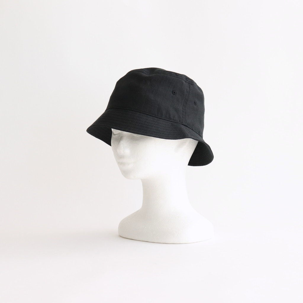 BUCKET HAT #BLACK [A25B05AC01A]