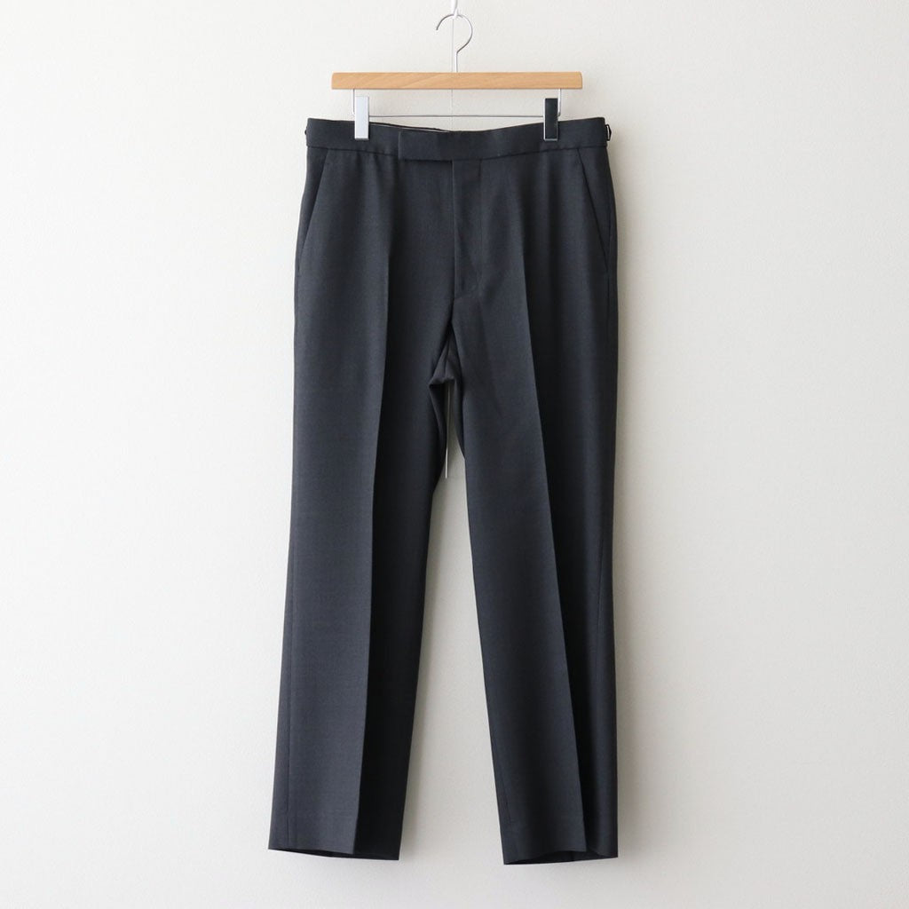 REGULAR STRAIGHT TROUSERS #CHARCOAL GRAY [M25C07PT02C]