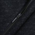 ROUND-COLLAR MOTORING JACKET #ONYX [252OJ-JK04]